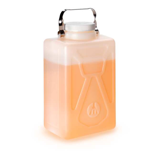 Nalgene&trade; 带瓶盖聚丙烯矩形大瓶