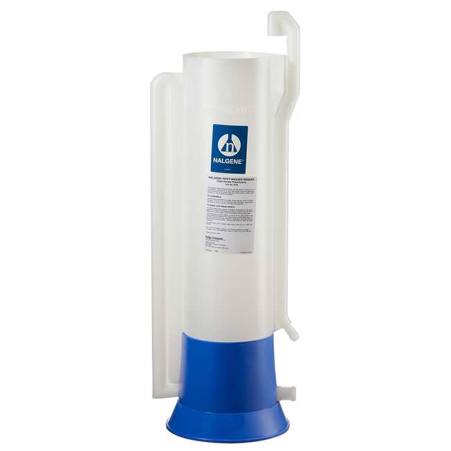 Nalgene&trade; HDPE 移液管清洗器/冲洗器（适用于 16 和 24 in. 移液管）