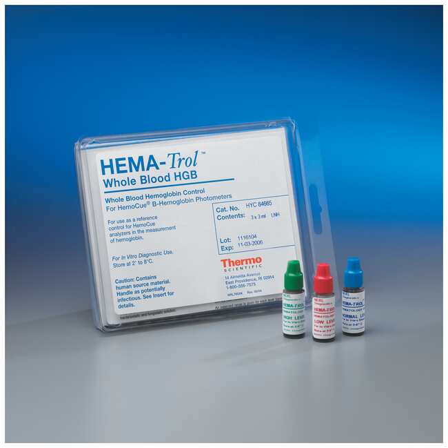 NERL&trade; HEMA-Trol&trade; 全血 HGB 对照品