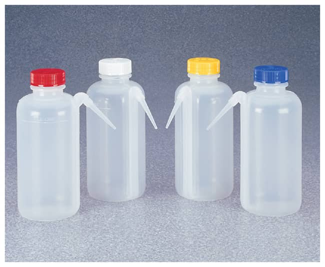 Nalgene&trade; 颜色编码 Unitary&trade; LDPE 洗瓶