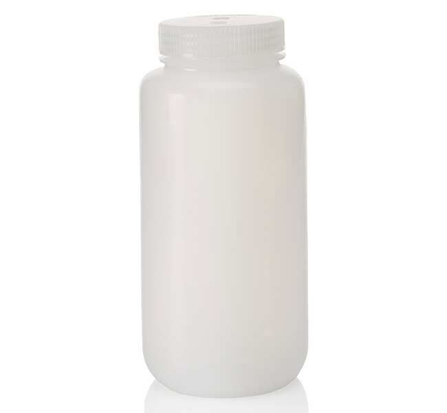 Nalgene&trade; 广口 LDPE 带盖瓶