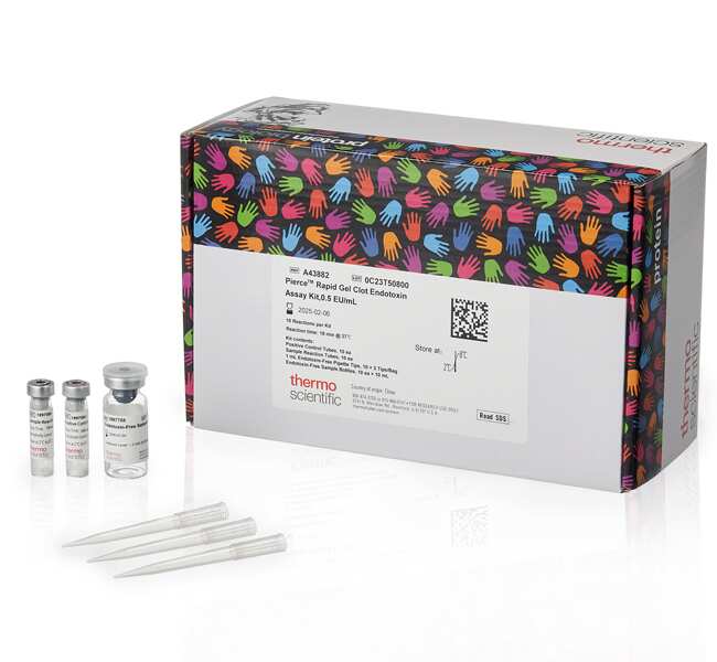 Pierce&trade; Rapid Gel Clot Endotoxin Assay Kits