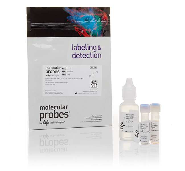 LIVE/DEAD&trade; <i>Bac</i>Light&trade; Bacterial Viability Kits