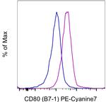 CD80 (B7-1) Antibody in Flow Cytometry (Flow)