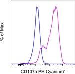 CD107a (LAMP-1) Antibody in Flow Cytometry (Flow)