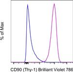 CD90 (Thy-1) Antibody in Flow Cytometry (Flow)