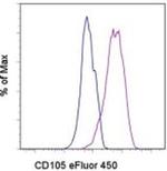 CD105 (Endoglin) Antibody in Flow Cytometry (Flow)