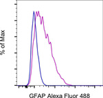 GFAP Antibody in Flow Cytometry (Flow)