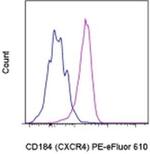 CD184 (CXCR4) Antibody in Flow Cytometry (Flow)