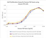 PeproGMP® Human FGF-basic (FGF-2/bFGF) Protein in Functional Assay (Functional)