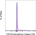 CD103 (Integrin alpha E) Antibody in Flow Cytometry (Flow)