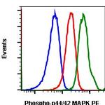 Phospho-ERK1/ERK2 (Thr202, Tyr204) Antibody in Flow Cytometry (Flow)