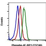 Phospho-4EBP1 (Thr37, Thr46) Antibody in Flow Cytometry (Flow)