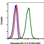 Phospho-PLCg1 (Tyr783) Antibody in Flow Cytometry (Flow)