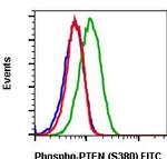 Phospho-PTEN (Ser380) Antibody in Flow Cytometry (Flow)