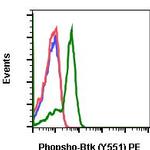 Phospho-Btk (Tyr551) Antibody in Flow Cytometry (Flow)