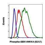 Phospho-MAP2K4 (Ser257) Antibody in Flow Cytometry (Flow)