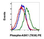 Phospho-Ask1 (Thr838) Antibody in Flow Cytometry (Flow)