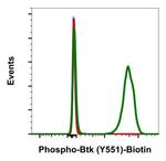 Phospho-Btk (Tyr551) Antibody in Flow Cytometry (Flow)