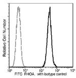 RhoA Antibody in Flow Cytometry (Flow)