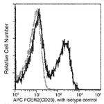 CD23 Antibody in Flow Cytometry (Flow)