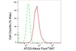 ATG3 Antibody in Flow Cytometry (Flow)