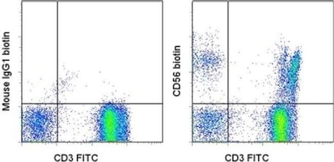 CD56 (NCAM) Antibody in Flow Cytometry (Flow)