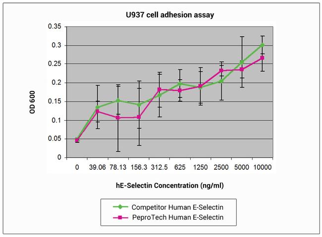 Human E-selectin (CD62E) Protein in Functional Assay (Functional)