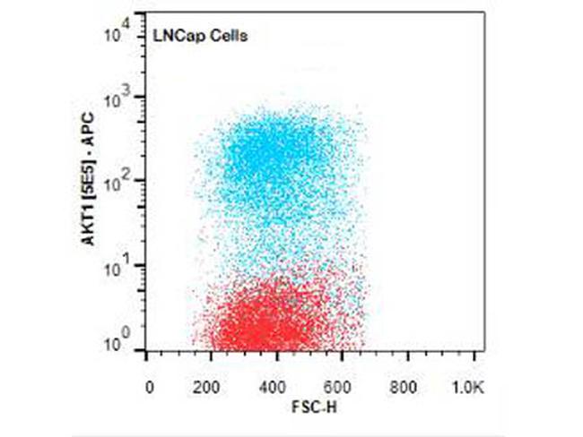 AKT1 Antibody in Flow Cytometry (Flow)