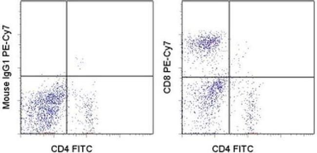 CD8a Antibody in Flow Cytometry (Flow)