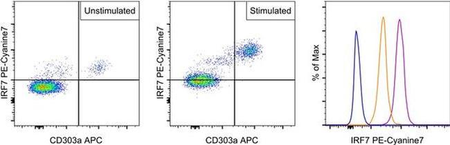 IRF7 Antibody in Flow Cytometry (Flow)