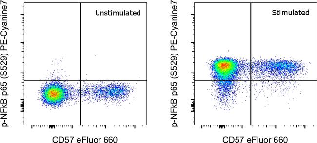 Phospho-NFkB p65 (Ser529) Antibody in Flow Cytometry (Flow)