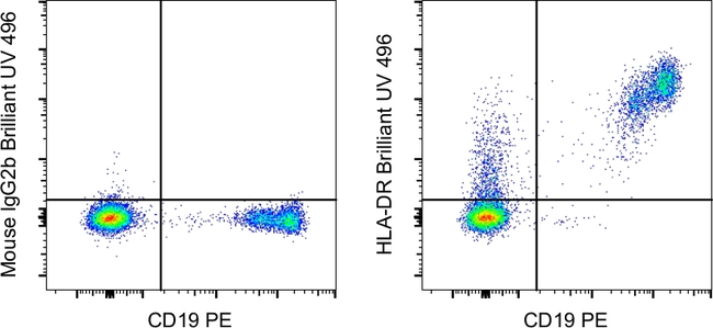 HLA-DR Antibody in Flow Cytometry (Flow)