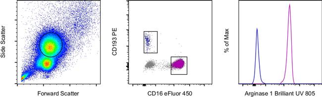 Arginase 1 Antibody in Flow Cytometry (Flow)