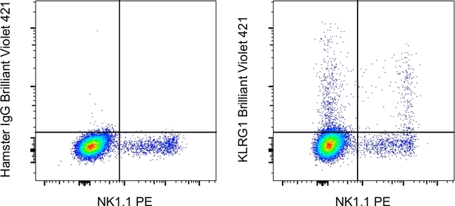 KLRG1 Antibody in Flow Cytometry (Flow)