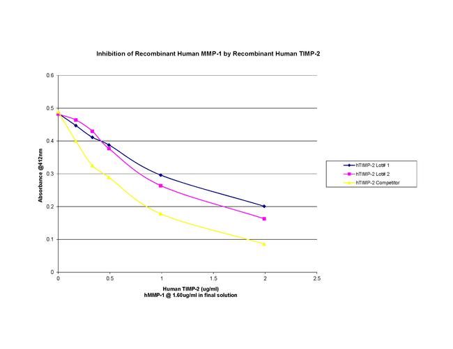 Human TIMP-2 Protein in Functional Assay (Functional)