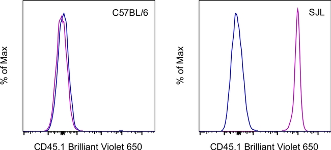 CD45.1 Antibody in Flow Cytometry (Flow)