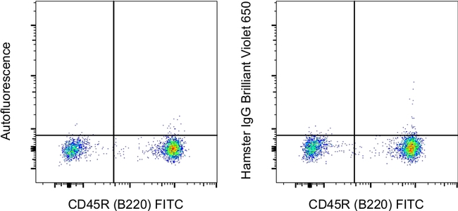 Armenian Hamster IgG Isotype Control in Flow Cytometry (Flow)