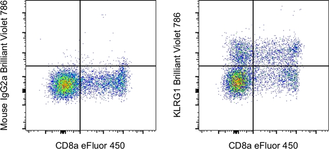 KLRG1 Antibody in Flow Cytometry (Flow)