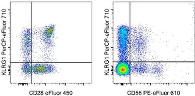 KLRG1 Antibody in Flow Cytometry (Flow)