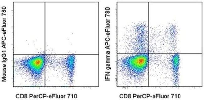 IFN gamma Antibody in Flow Cytometry (Flow)