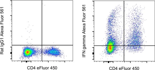 IFN gamma Antibody in Flow Cytometry (Flow)