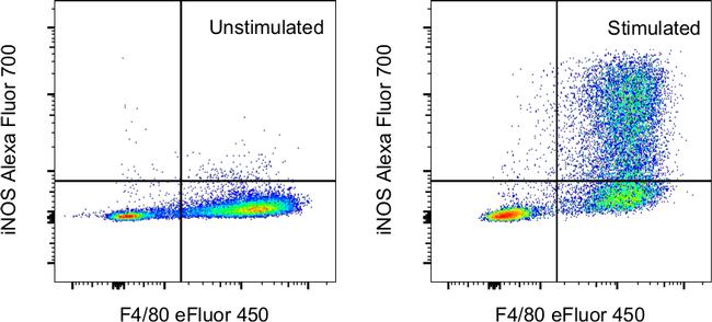 iNOS Antibody in Flow Cytometry (Flow)