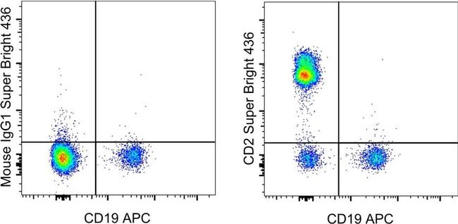 CD2 Antibody in Flow Cytometry (Flow)