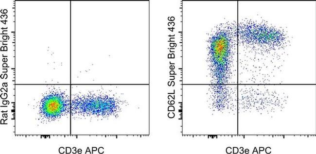 CD62L (L-Selectin) Antibody in Flow Cytometry (Flow)