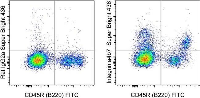 Integrin alpha 4 beta 7 (LPAM-1) Antibody in Flow Cytometry (Flow)