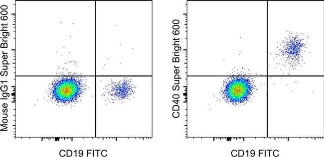 CD40 Antibody in Flow Cytometry (Flow)