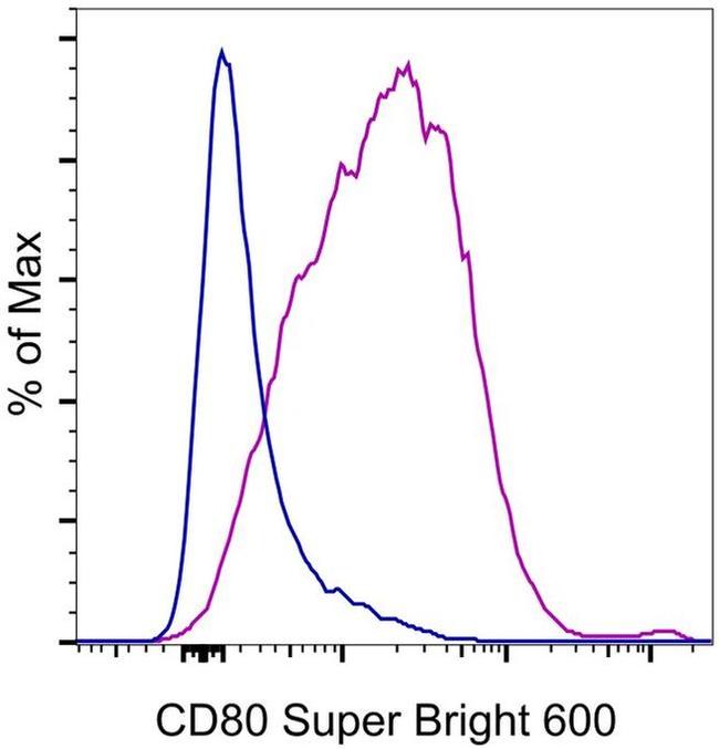 CD80 (B7-1) Antibody in Flow Cytometry (Flow)