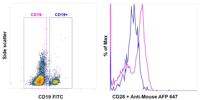 CD28 Antibody in Flow Cytometry (Flow)