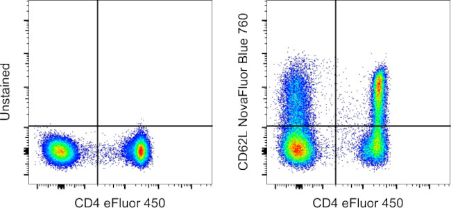 CD62L (L-Selectin) Antibody in Flow Cytometry (Flow)